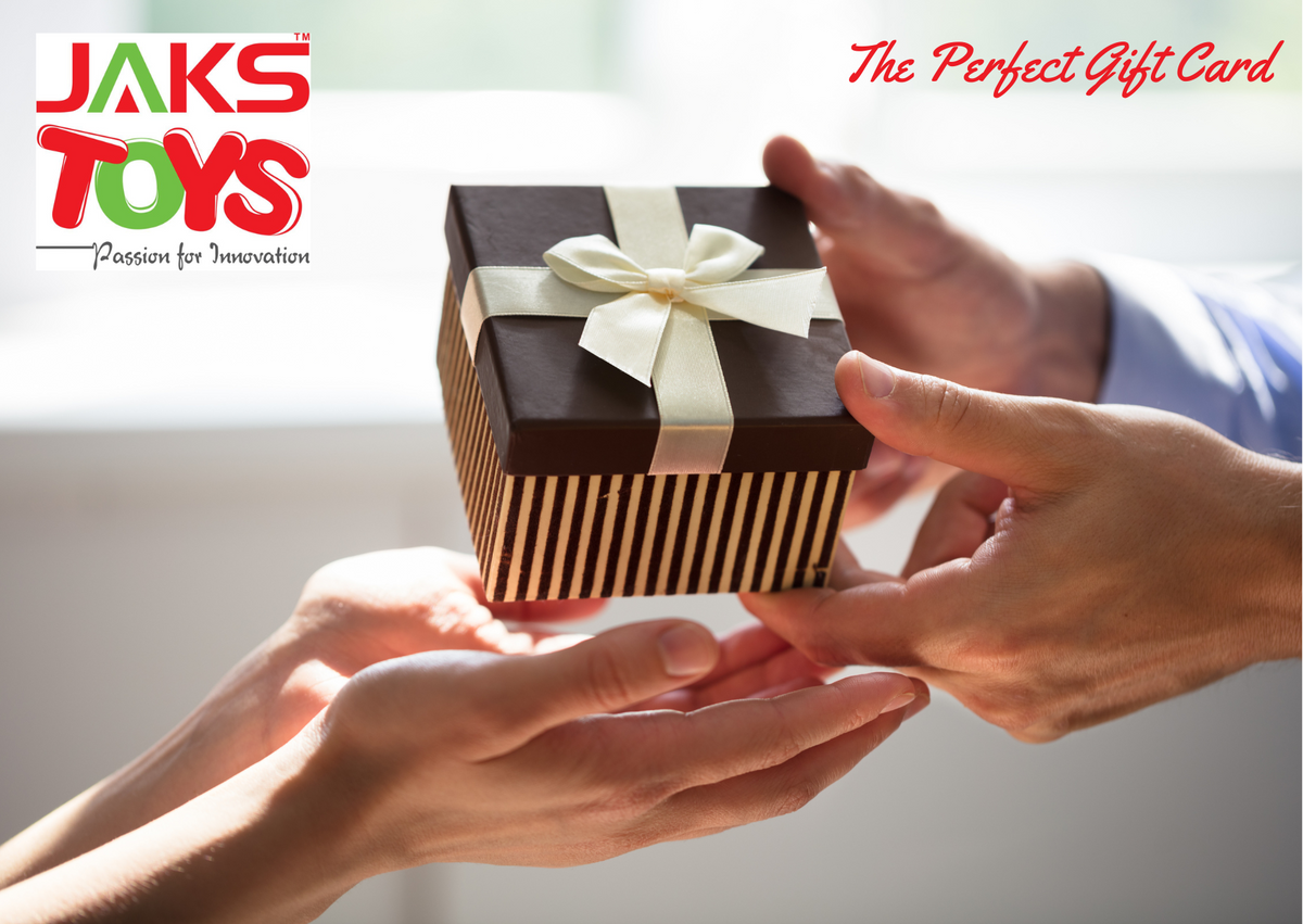 Jaks Toys Gift Card Best Gift For Boys & Girls Perfect Last Minute