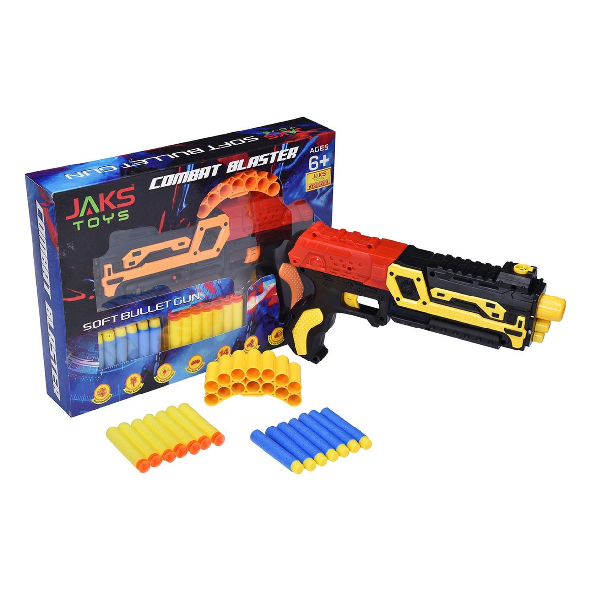 Combat blaster jaks toys